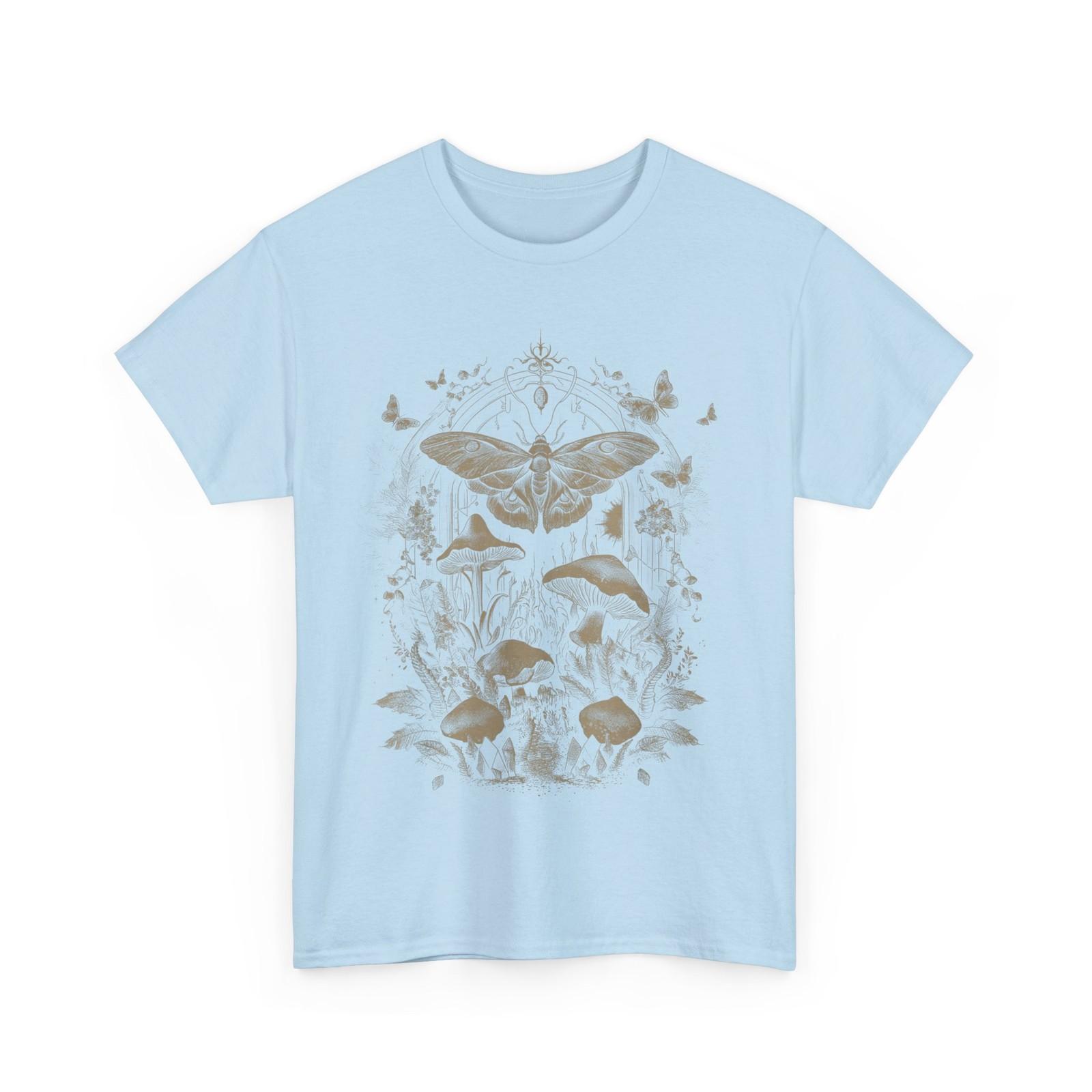 Butterfly Grunge Fairycore Therian Clothing Cute Moth Aesthetic Floral T-Shirt S