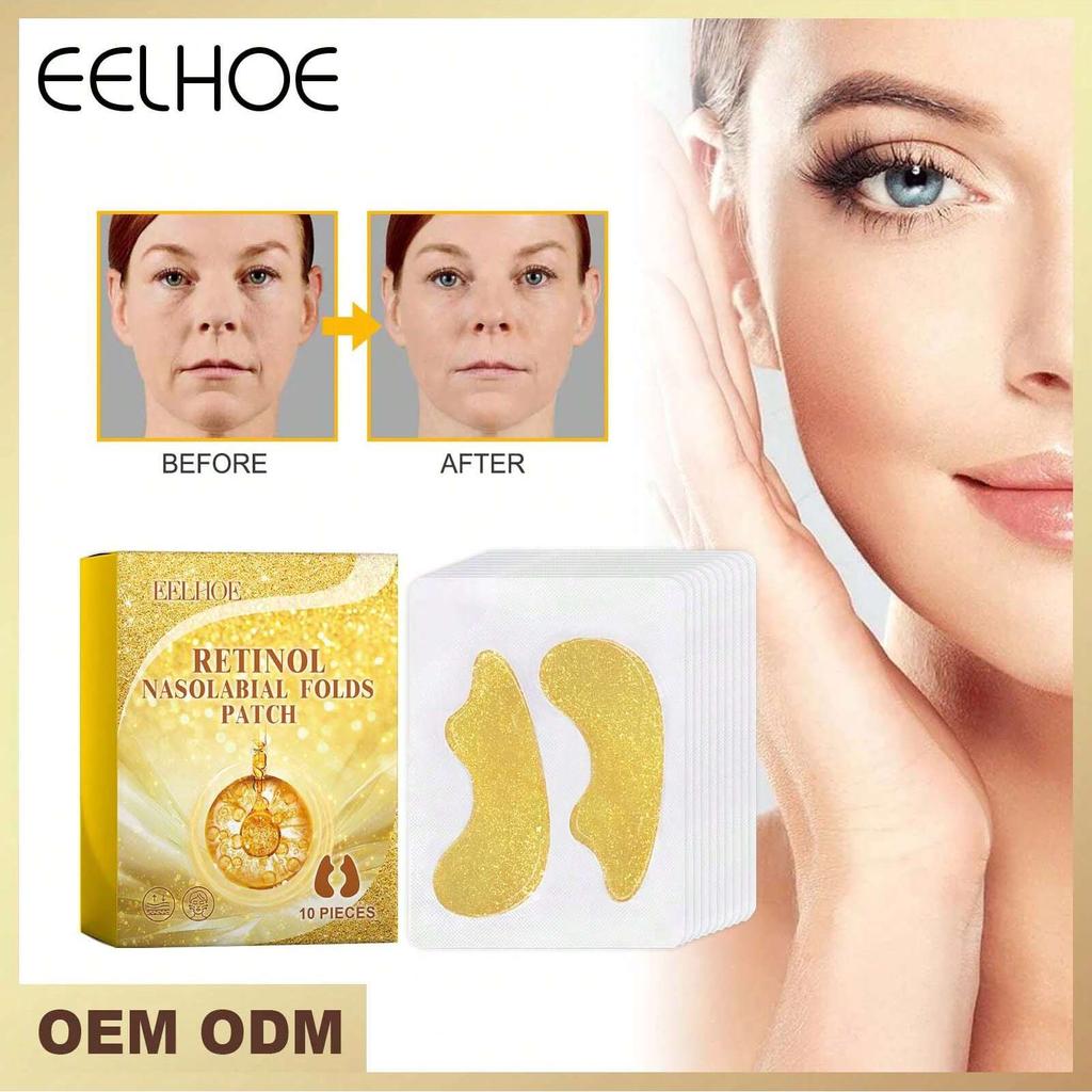 10Pcs Retinol Law Patch Nourishes Skin, Improves Fine Lines and Wrinkles Law Dull Skin
