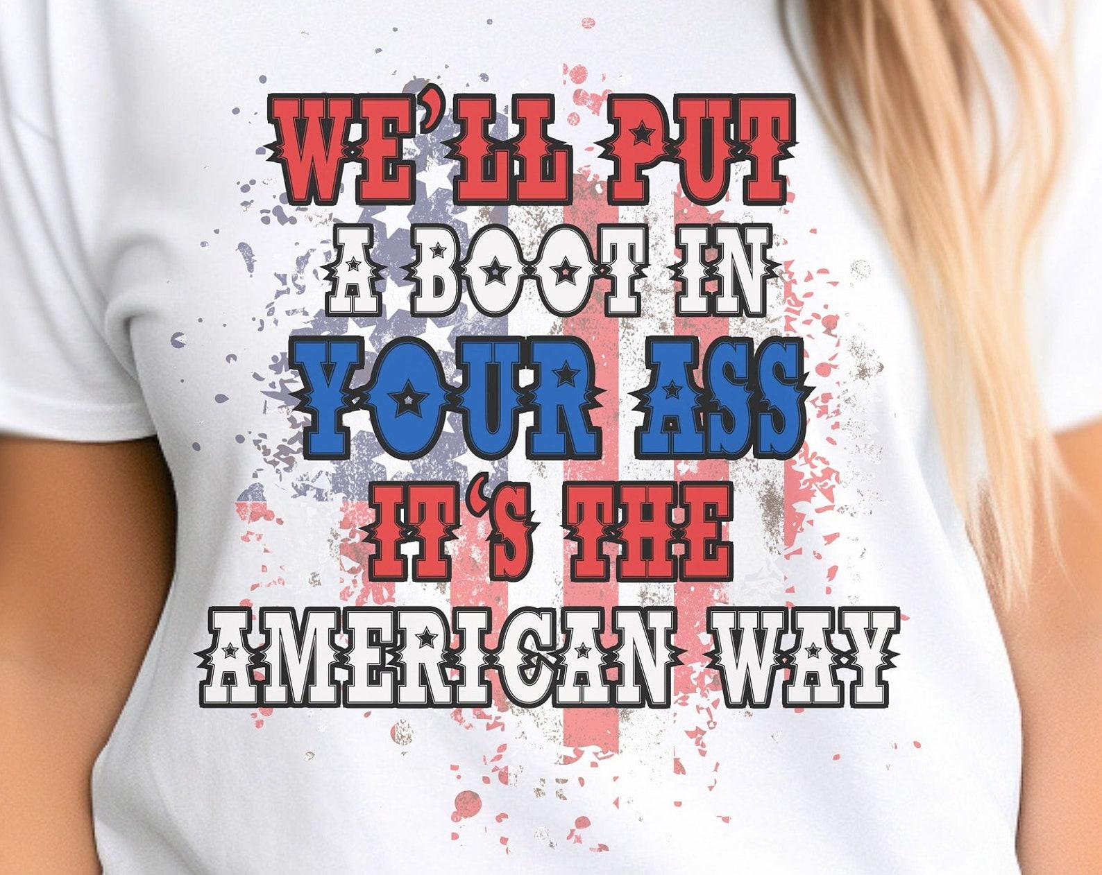 Toby Keith American Way T-Shirt: Patriotic Country Music Tee S