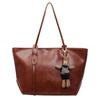 Bag Women's New Retro Tote Bag Large Capacity Versatile Shoulder Bag High Sense Niche Commuter Bag