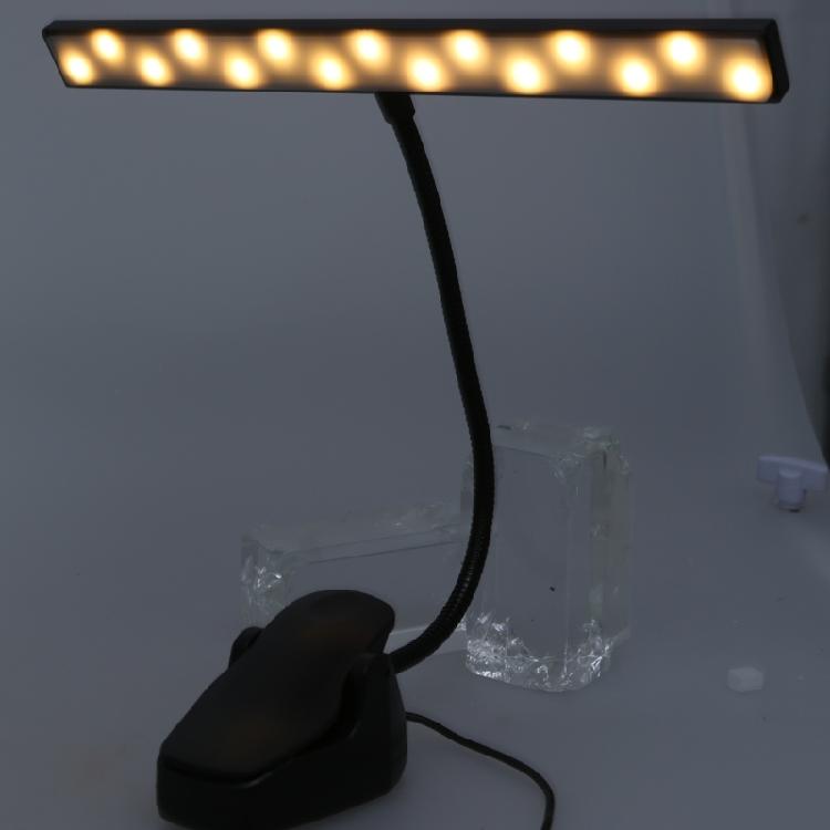 Flexible LED-Klemme mit Touch-Bedienung und 3 Lichtfarben für Homeoffice oder den Außenbereich