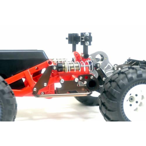 KF Aluminum Shock Plates - Rear for Tamiya Frog/Subaru Brat Blackfoot/Monster Beetle