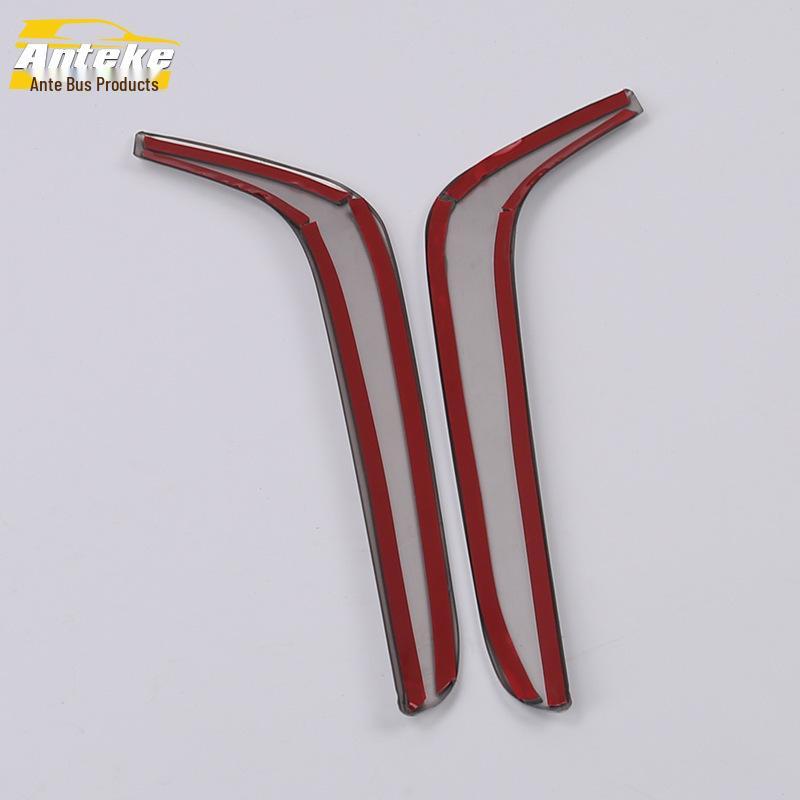 17 CRV Front Fog Light Eyebrow Decorative Strip & Anti-Scratch Bumper Patch