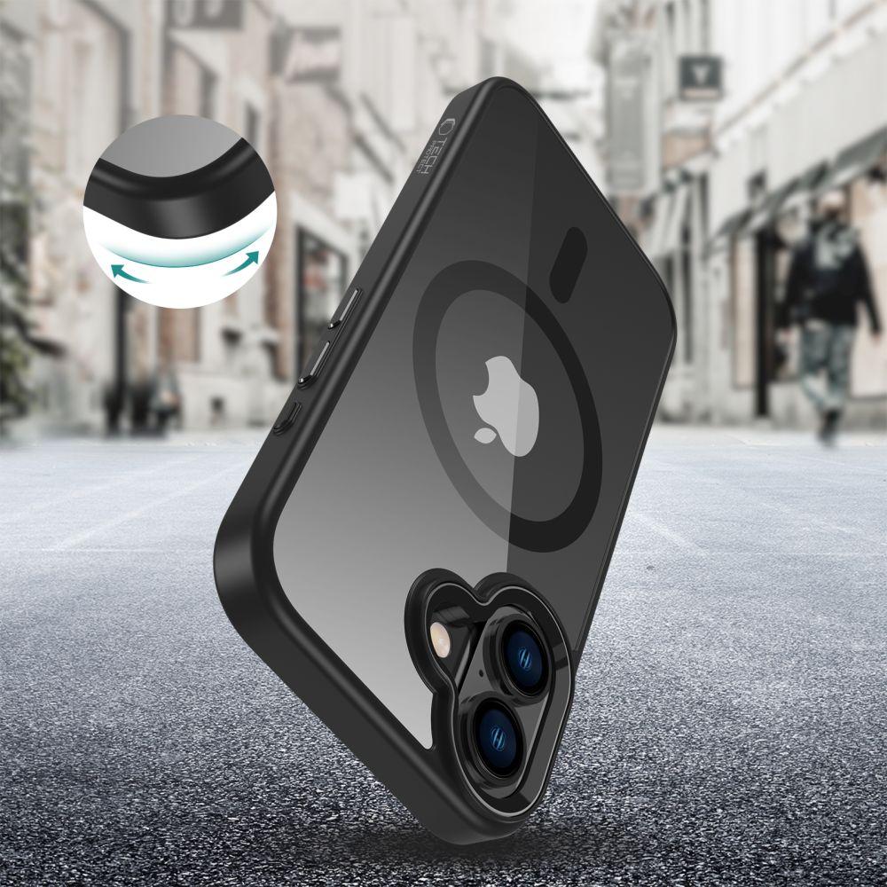 Tech-Protect Magmat Magsafe Iphone 16 Black/Clear