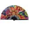 Folding Fan Hand Fan Hand Dance Fan for Women Men Hand Fans for Party Raves Fan