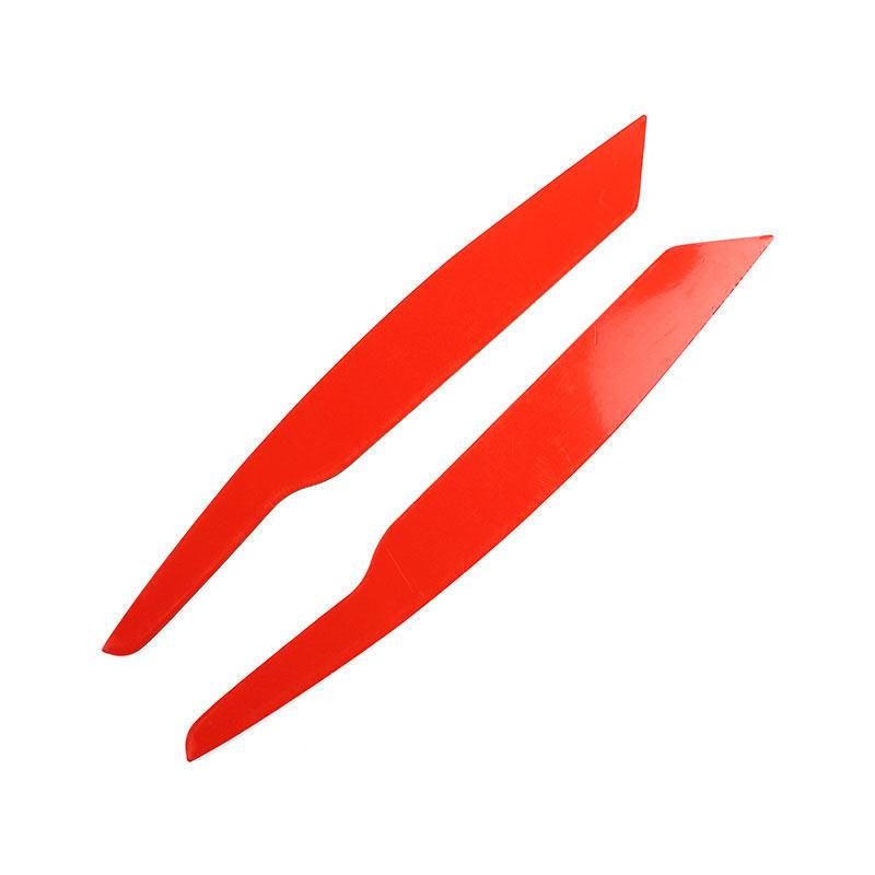 2 buc Negru Lucios Pentru VW Passat B6  2005 2006 2007 2008 2009 2010 Capac Ornament Sprânceană Far Auto