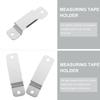 10pcs Tape Measure Holder Clip Wearable Reusable Easy Installation Convex Shape Suspend Tools Tight Fit Tape Measure Holder