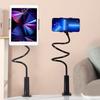360° Spiral Rotate Clip Mobile Phone Holder Stand Portable Lazy Bed Desktop Bracket Phone Desk Bed Mount Stand Base Support 70cm
