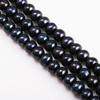1String, Natural Freshwater Pearls, 8-9 Mm White Black Potato Shape Pearl Beads for Jewelry Making DIY Necklace, Birthday Party Gifts for Women, 36cm