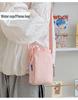 High-Value Universal Crossbody Drawstring Phone Bag for Women - Outdoor Sports, Water Bottle Holder, Simple Square Design