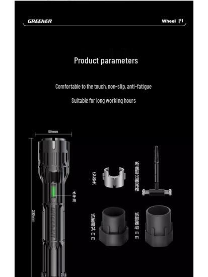 Universal 8-in-1 Sink Wrench: Multifunctional Tool for Water Pipe and Faucet Installation