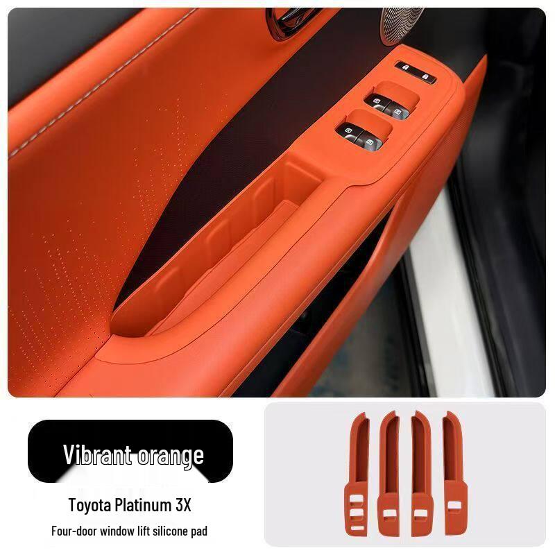 Bozhi 3X Center Console Storage Box & Wireless Charger with Silicone Pad
