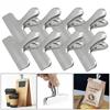 Stainless Steel Sealing Clip Mini Size Snack Sealing Food Sealer Clip Leak-Proof Dust-proof Binder Clip Receipt Organization
