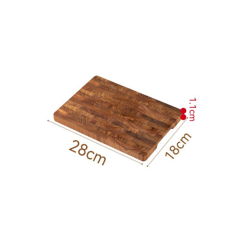 

Premium Teak Edge-Grain Cutting Board: High-Quality Solid Wood, Kitchen-Specific, Durable Design. Square