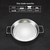 Korean Style Stainless Steel Pizza Pan Set