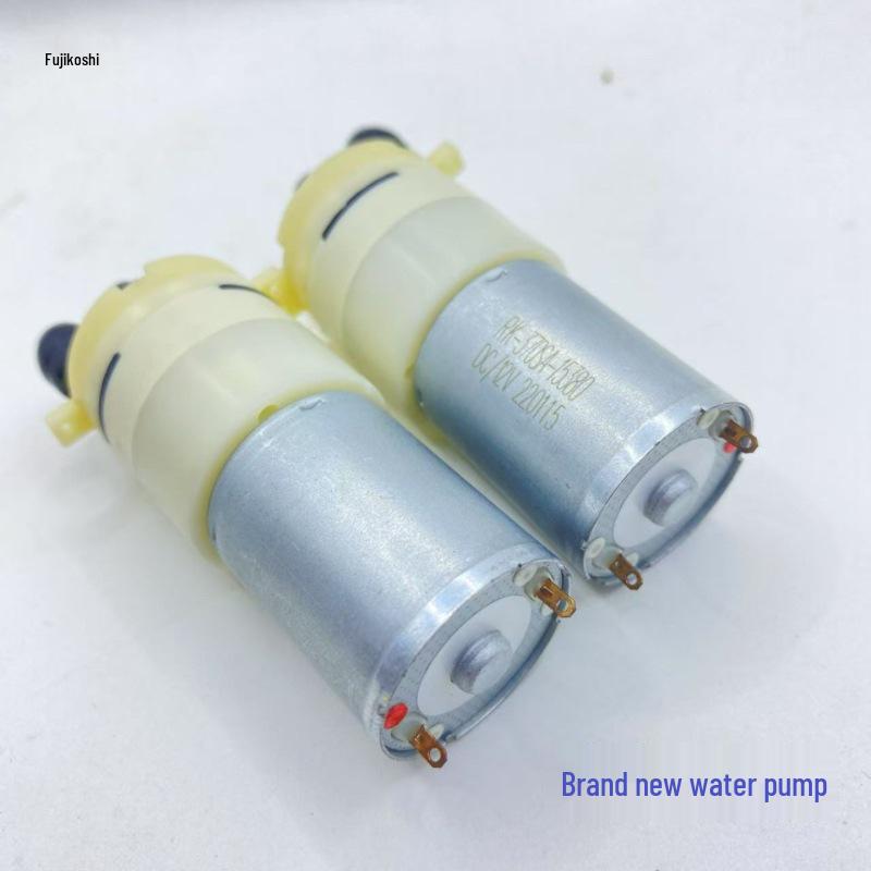 12V DC 370 Mini Silent High Flow Self-Priming Diaphragm Water Pump, 800ml Capacity