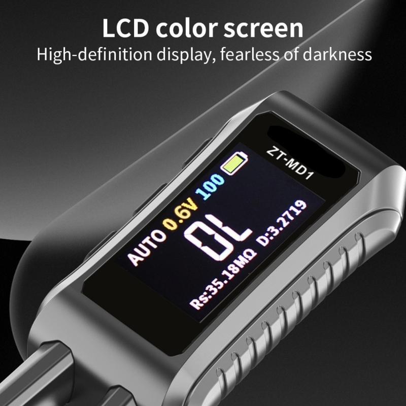 Tester Digital Tweezer Resistance Capacitance Diode Tester Professional Meter Tweezer with Clear Display