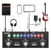 Jenerik Gitar Çoklu Efekt Pedalı 9 AMP Modu IR