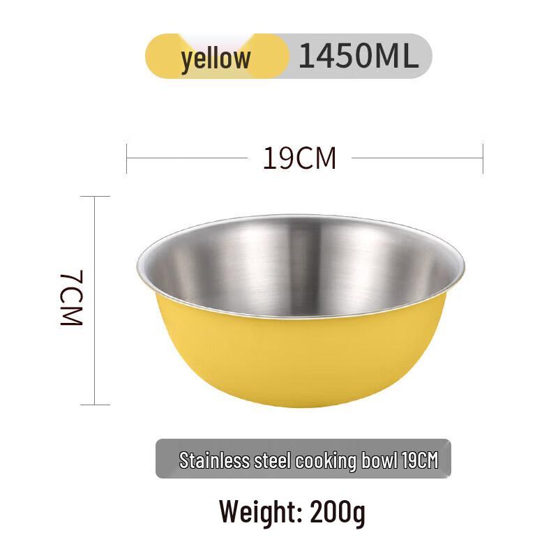 Food-Grade Stainless Steel Mixing Bowl