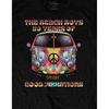 The Beach Boys Unisex Adult Good Vibes Tour Cotton T-Shirt