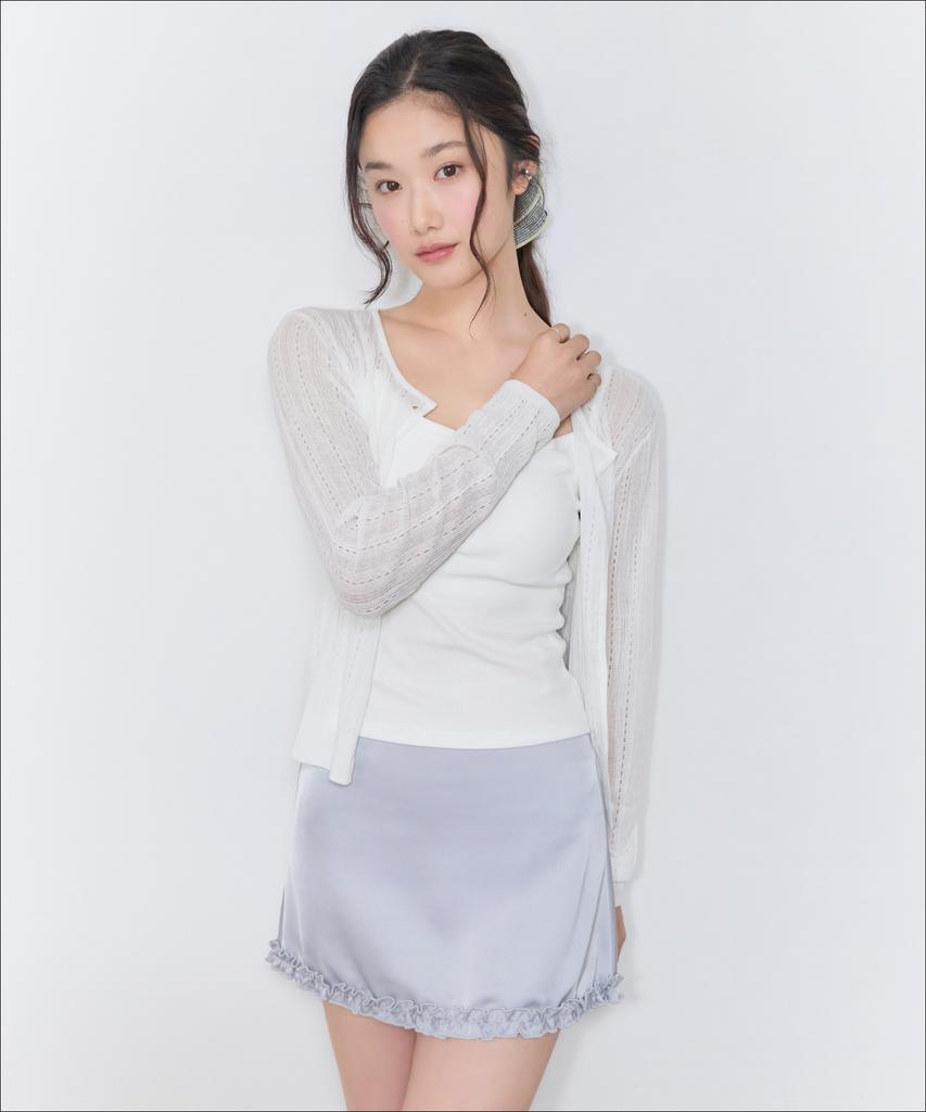 MIXXO Satin Mini Skirt Re Whg52Ns_Miwwhg546G