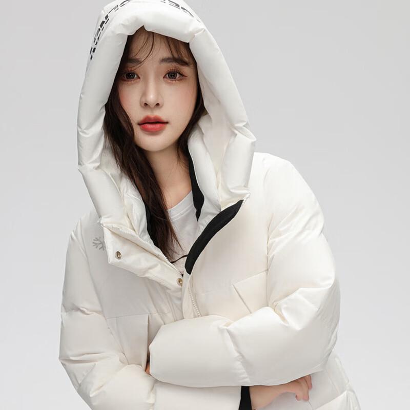 

Snow Flying Women s Slim Fit Warm Thickened Hooded Down Jacket X30143172F 165