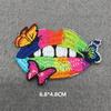 Embroidered Clothing Thermoadhesive Patches Iron-On Punk Landscape Embroidered Patches For Clothing Band Clorhing Stickers