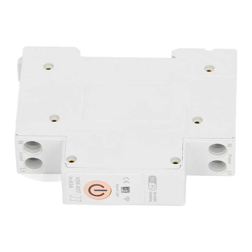 WiFi Schalter Sicherungsautomat 1P 63A Fernbedienung Sprachsteuerung Timing Zyklus Smart Sicherungsschalter für Tuya