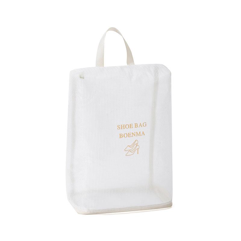Travel shoe storage bag organizing bag dustproof shoe bag storage bag large capacity waterproof travel portable shoe box shoebag бежевый