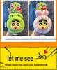 Crayon Shin-chan Plüsch Schlüsselanhänger Anhänger - Niedliches Paar Auto Tasche Zubehör Geschenk