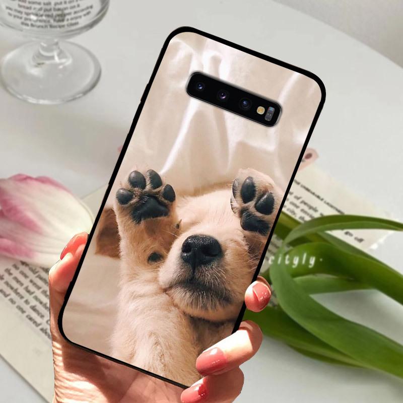 Case For Samsung S10 S10+ S10E Silicone Etui Fashion Painted Soft TPU Coque For Samsung Galaxy S10 S 10 Plus S10E Phone Cover