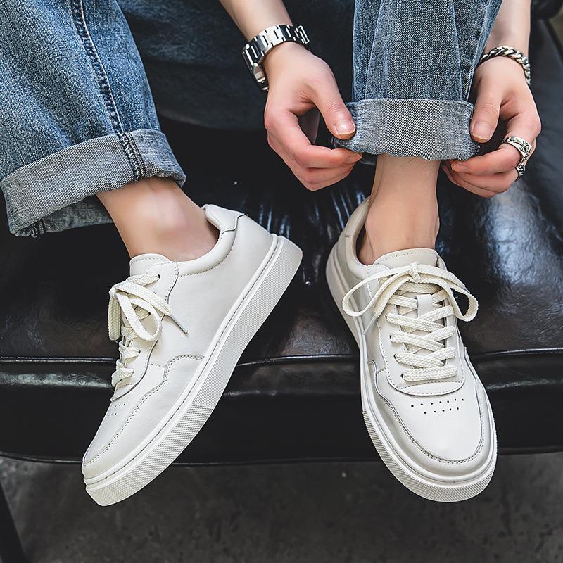 2883 New versatile little white shoes Xiaoqing new casual sports men's board shoes breathable men's trend shoes