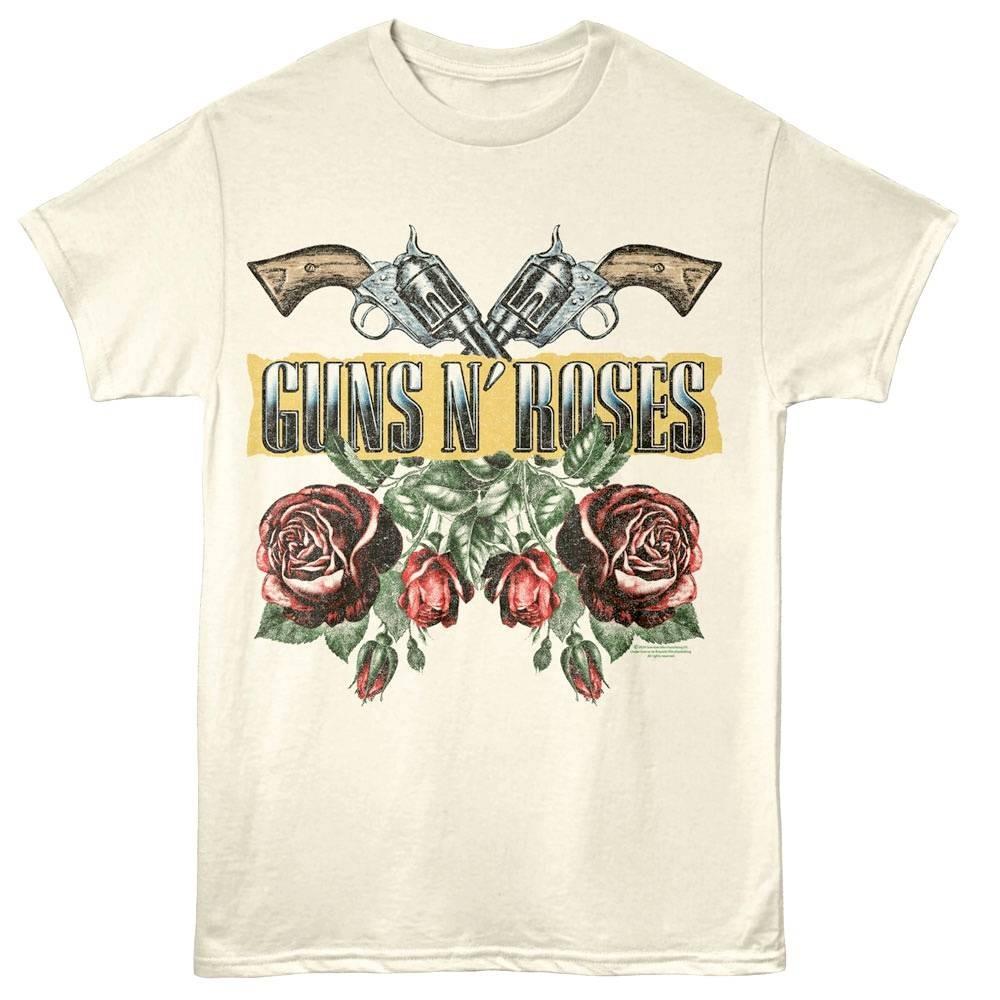 Guns N Roses Pistols Crossed Men T Shirt M