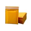 Thick Yellow Kraft Bubble Mailer - Self-Adhesive Clothing Packaging