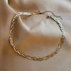 Trendy Handmade Stainless Steel Woven Necklace - European & American Style