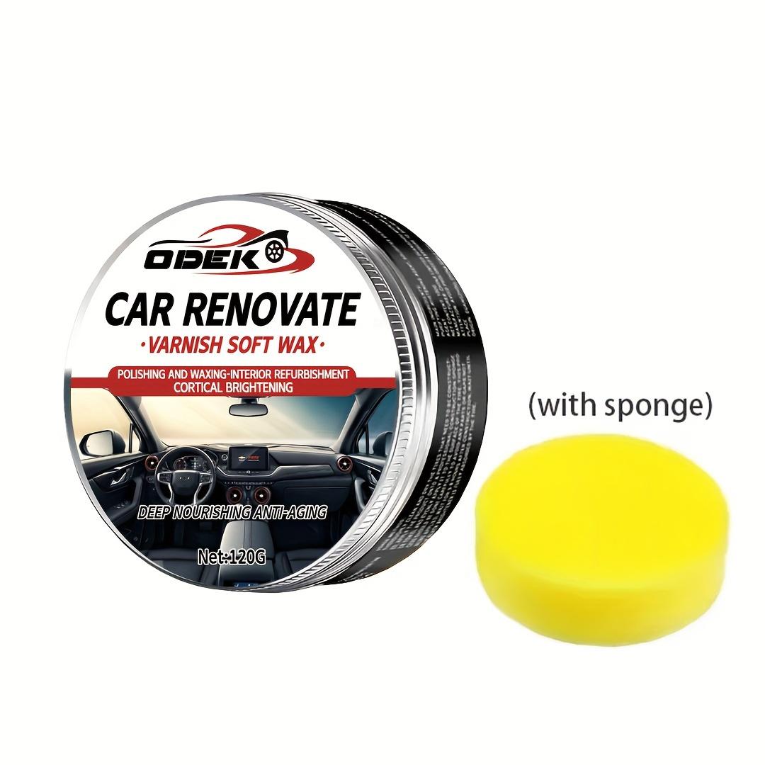 

Лак для восстановления автомобиля Мягкий воск - Уход за салоном и придание блеска Уход за внутренними помещениями - Полировка и ремонт пластика, резины