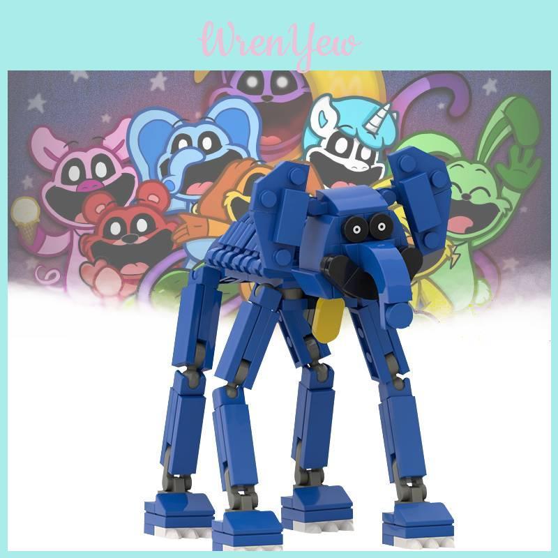 Adorable Smiling Animal Puzzle Blocks Diy Model Toy High-quality Plastic Figures