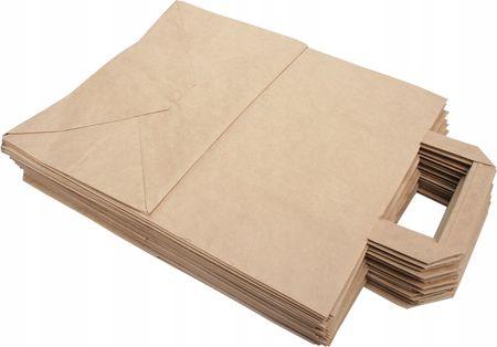 Block Paper Bag 32X22X25 With Handle