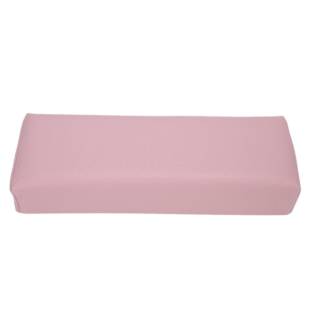 PU Leather Nail Art Hand Pillow Waterproof Soft Nail Arm Rest Cushion Rectangular Manicure Hand Pad Gel Nail Care Use