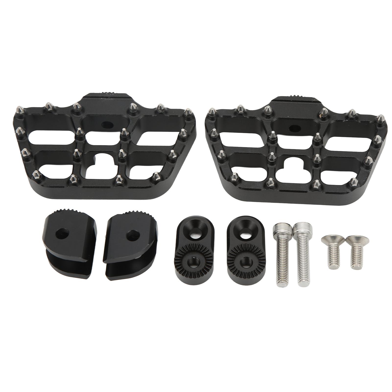 

1 Pair Motorcycle Front Foot Pegs Strong Strength Replacement for R1200GS LC 2014‑2019 Silver серебряный