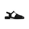 Thommcan Women Comfort Daily Fisherman Sandal Black 8tmmo15s1d