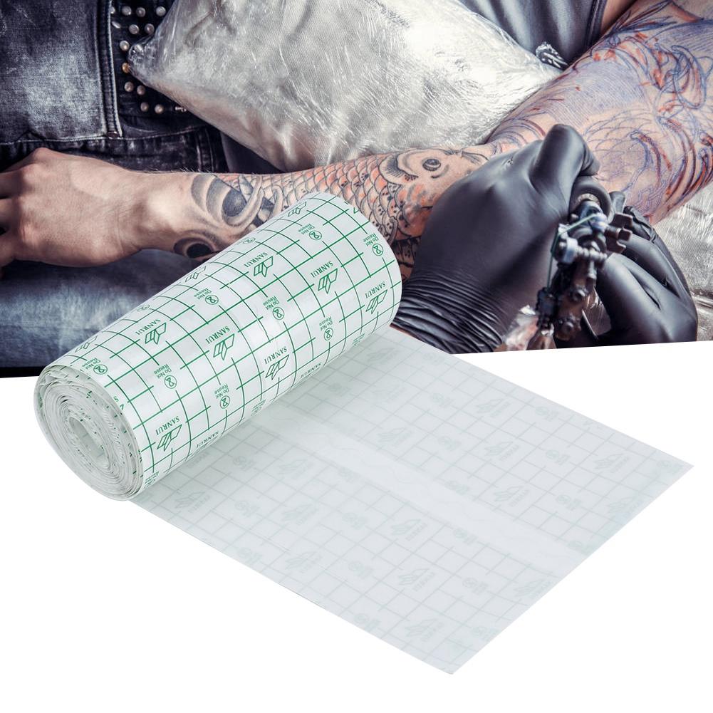 SelF Adhesive Tattoo Repair Sticker Protective Breathable Tattoo Film(10m)