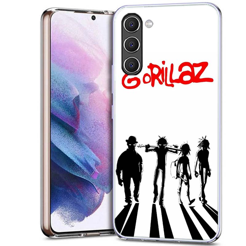 Gorillaz Anime Phone Case for Samsung A54 A14 A24 A34 A17 A37 A57 A55 A35 A25 A15 A13 A23 A33 A53 A07 A05S A04S A03 A73 Galaxy N
