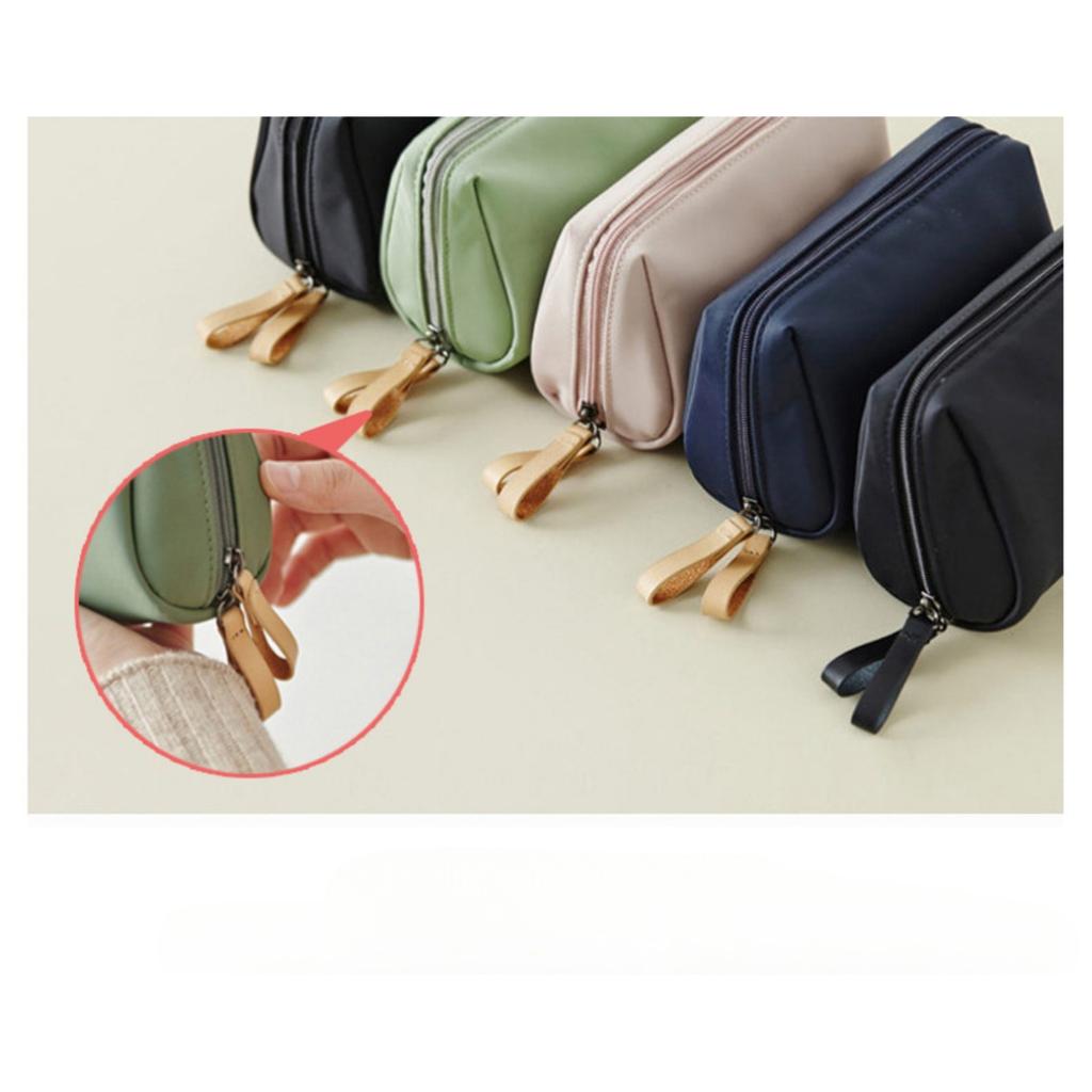 [Reise | Praktisk] Kompakt | Enkel glidelåskobling, En sminkeoppbevaringsveske for én leppestift | Egnet for reise og utendørs bruk