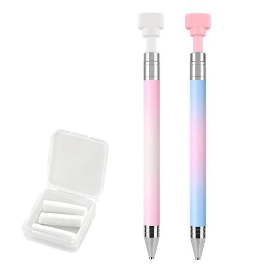 Refillable Wax Pen Automatic Diamond Art Pen Diamond Placement Pen with Wax Refill