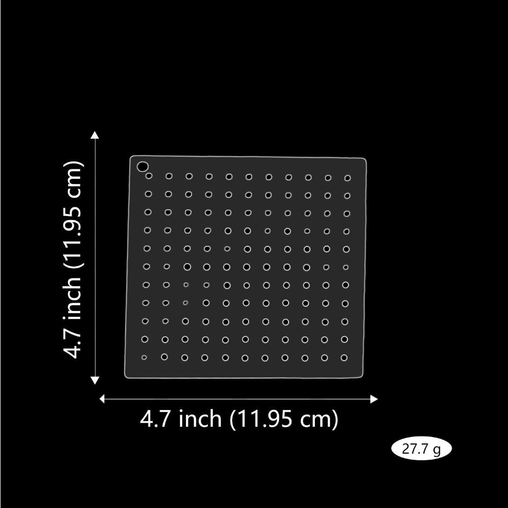Acrylic Sashiko Stencil Template, Reusable Embroidery Guide for Hand Quilting and Pattern Transfer