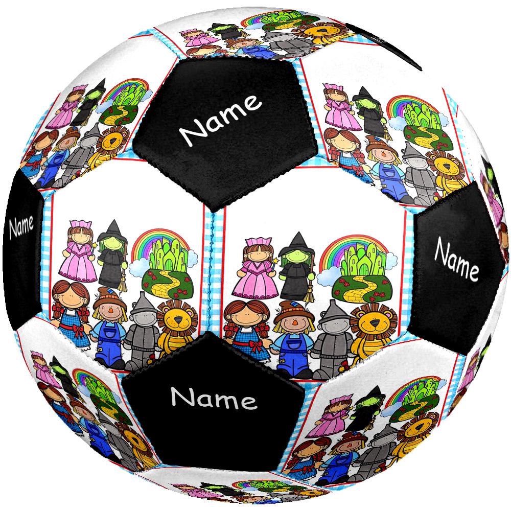 Custom Name Alice in Wonderland Theme Size 5 Soccer Ball, Suitable for Both Indoor and Outdoor Matches, a Gift Suitable for Everyone.