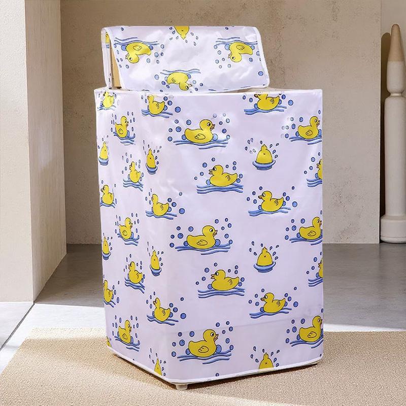 1PC Dustproof Cover Sunscreen Waterproof Case High Quality Washing Machine Cover Household Protective Dust Print