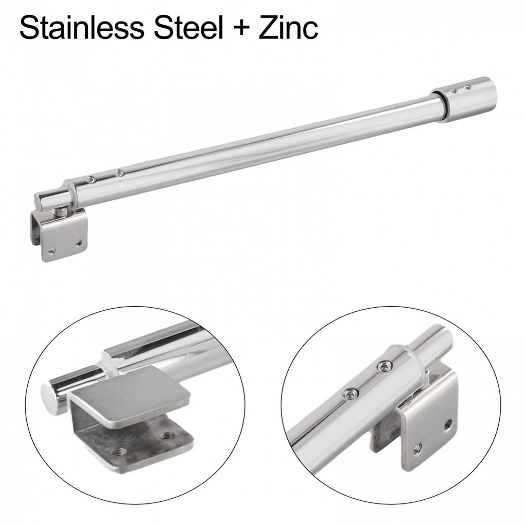 Adjustable Shower Screen Support Bar Stainless Steel