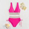 Split Bikini Swimsuit Women's Tight Waist Multi-color Hot
